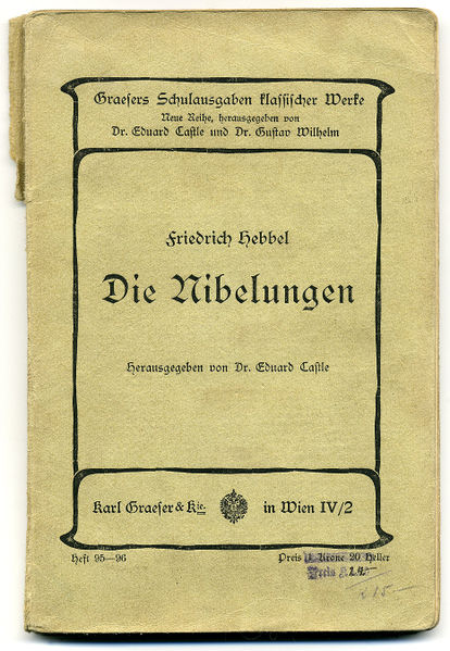 Hebbel's Nibelungenlied